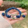 Wholesale Geometric Weave Copper Bracelet For Women With 18K Gold Plated PVD Coated Finish And Cord In Chain Design