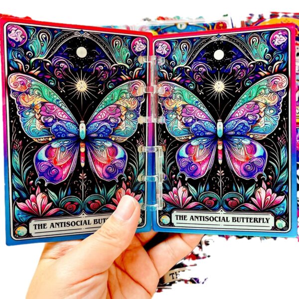 Wholesale Skull Tarot Series TK Explosions Acrylic Notebook Handbook Exquisite Loose-leaf Book A7A5