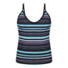 Wholesale  women's black and white stitching one-piece swimsuit solid color fashion sexy bikini swimsuit