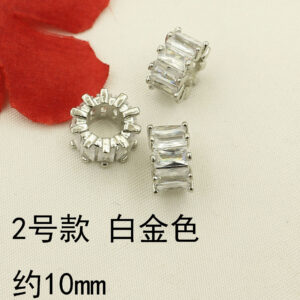 No. 2-large white k color
