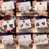 Wholesale Copper and silver needle Chanel-style stud earrings with diamonds, pearls, and zircon stones