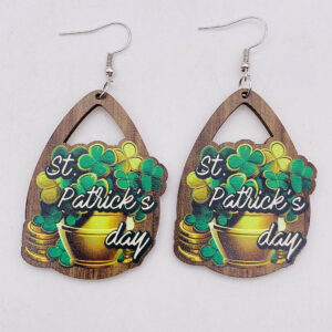 JE1207B / Wooden earrings