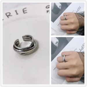 J061 Three Rings / Adjustable Opening