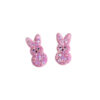 Wholesale Resurrection Acrylic Shiny Rabbit Earrings Mushroom Cute Fun Fashion Easter Egg Earrings