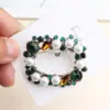 Wholesale Asymmetrical Zinc Alloy Pin Garland With Artificial Pearl Inlay, Perfect For Independence Day