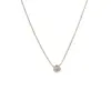 Wholesale PVD Coated Real Gold Plated 18K Gold Round 304 Stainless Steel Korean Style Waterproof Non Tarnish 304 Stainless Steel Necklace Pendant