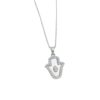 Wholesale Gold-plated copper micro-inlaid mother-of-pearl pendant necklace choker