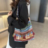 Wholesale Spring and Summer Ethnic Style Retro Large Capacity Women's Shoulder Bag Style Tassel Casual Crossbody Women's Bag