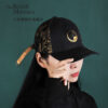Wholesale British Museum official Gaia Anderson Cat Black Gold version peaked cap baseball cap cute creative trendy cool