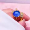 Wholesale Temperature-Sensitive Color-Changing Fox Ring for Women  Simple Elegant a Must-Have for Friends on Valentine's Day