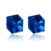 Wholesale 1 Pair Simple Style Geometric Artificial Crystal Magnet Stud Earrings