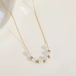 Golden Clipping Beads