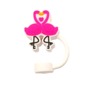 Rose red love bird / 10mm inner diameter