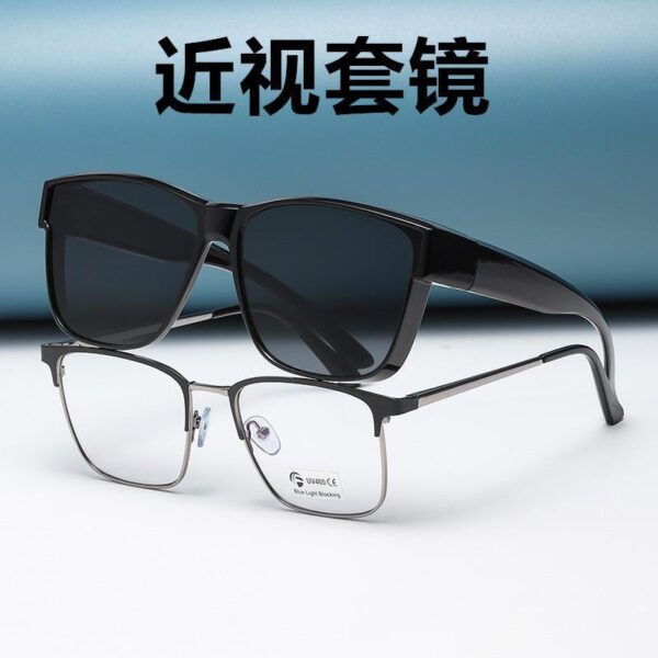 oly-0b5e6b33110be4d97037be01f05bbba9 Wholesale Sunglasses set glasses for myopia sunglasses men's clip sunglasses men's and women's driving sunglasses can be set myopia glasses