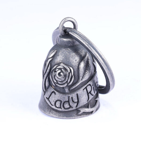 Wholesale Motorcycle Personalized Bell Rose Ladyr Silver Women's Stainless Steel Pendant