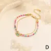 Wholesale IG Style Ethnic Style Bohemian Heart Shape Copper Beaded Inlay Zircon Bracelets