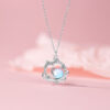 Wholesale Original Design Cosmic Planet Necklace Female Temperament Fashion Internet Celebrity Commuting Stainless Steel Clavicle Chain Wholesale Tide