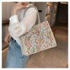 oly-0bed179221342a2b945c7ecb6ae3d29c Wholesale Canvas Handbag Large Capacity Women's Korean Cotton and Linen Work Commuting Packaging Lunch Box Bag
