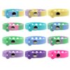 oly-0c4c503f8d4a2d251b3fc4ad9fc06d30 Wholesale silicone wrist band children's colorful creative fun star wish fashion diy decorative sports hole bracelet