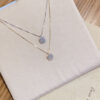 Wholesale Small Square Diamond Flash Diamond Necklace Female Niche Design Sense Light Luxury Elegant Simple Clavicle Chain High Sense Internet Celebrity Cold Style