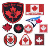 oly-0c769871cb328b4415e127b13cb33f3d Wholesale Embroidery Mini Embroidery Small Cloth Sticker Red Maple Leaf Computer Embroidery Sticker Clothes Bag Decoration Patch Decal