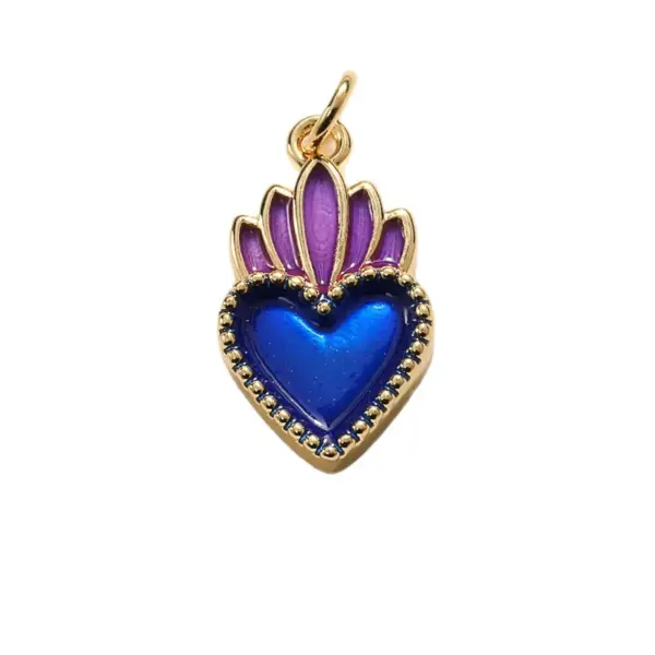 Wholesale Heart Pendant Necklace Earrings Bracelet Hanging Decoration Star Sequin Design American Flag Celebration Jewelry