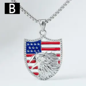 B Pendant Chain Length 50cm