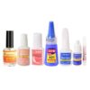 Wholesale nail art special nail glue quick-drying with brush paste fake nail piece drill nail glue glue debonding agent