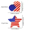 Wholesale American Flag Hair Claws For Women, Acrylic Hairpin Accessories Featuring Independence Day Design