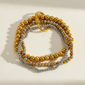 Gold+Middle+Steel-Oval Gold Buckle