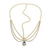 oly-0d1e87dade5dc4b07a064d78fa9355c6 Wholesale bride forehead head jewelry fashion rhinestone chain water drop crystal tassel head chain women