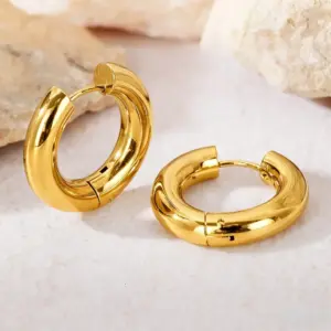 5.0 Ear Buckle Style Gold 14MM