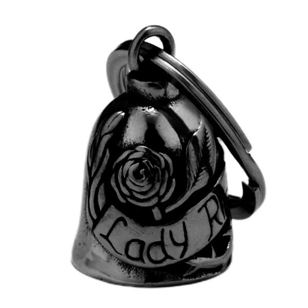 Wholesale Motorcycle Personalized Bell Rose Ladyr Silver Women's Stainless Steel Pendant