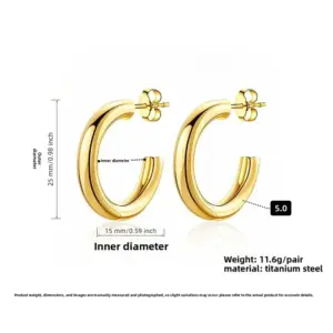 5.0 Needle Type Gold 25MM