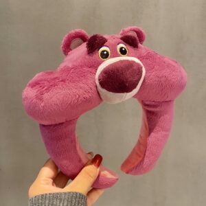 headband (plush strawberry bear)