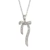 Wholesale Titanium Steel Butterfly Knot Necklace New Style Zircon Butterfly Lock Clavicle Chain Super Fairy Tale Titanium Steel Necklace
