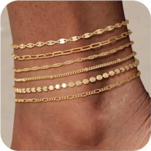 24 anklet gold