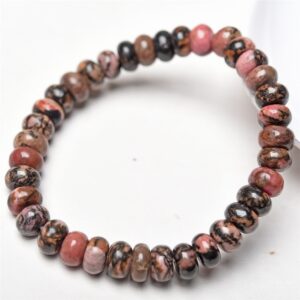 Rose glory abacus bead single circle bracelet (about 6mm)