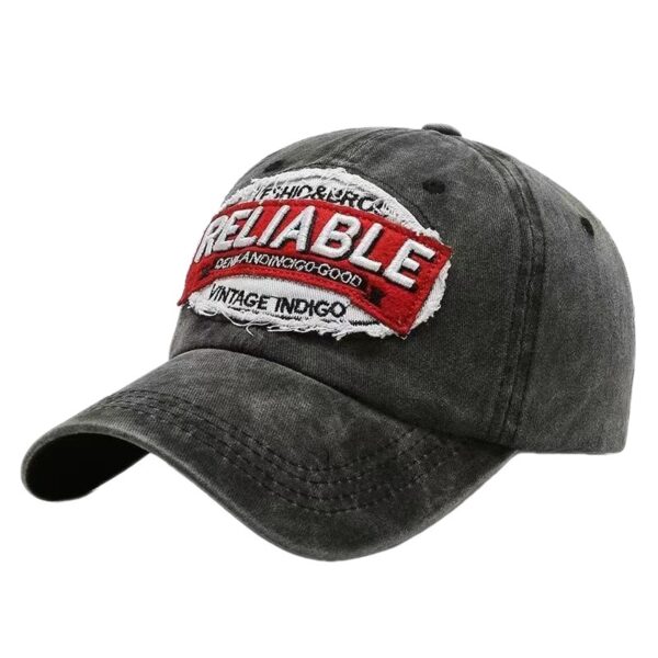 oly-0df89c9c968a001ada453ebb5ad5bbab Wholesale Hat Women's Summer Korean-style Trendy Letter Baseball Cap All-match Student Washed Old Curved Eave Hat for Men