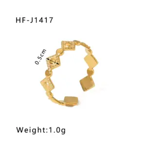 HF-J1417-Gold / Adjustable Opening