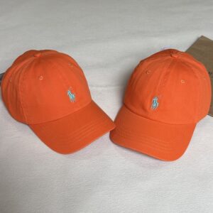Pol orange green letters / Adjustable (54-61cm)