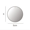 oly-0e66290f9c081f2328d445f4ef6fccec Wholesale blank transparent goo card acrylic sheet plexiglass blank key chain transparent sheet DIY disc pendant
