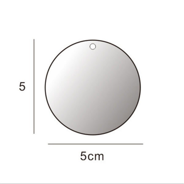 oly-0e66290f9c081f2328d445f4ef6fccec Wholesale blank transparent goo card acrylic sheet plexiglass blank key chain transparent sheet DIY disc pendant