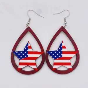 JE0791D / Wooden earrings