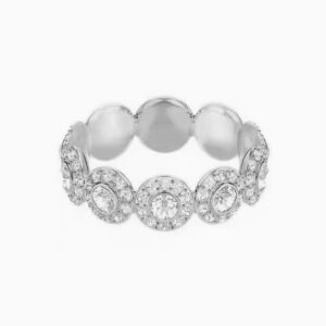 White gold roman ring [size 6-9 message]