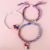 oly-0eb3a1b4c352704584666a467b13fe20 Wholesale Heart Shape Braid Rope Bracelets For Unisex, Perfect For Independence Day Celebration