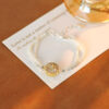 Wholesale Copper alloy bracelet with diamond-set eight-pointed star double-layer bead bracelet