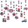 Wholesale Star Car Hanging Amulet Dwarf Bunting Decoration Festival Party Supplies