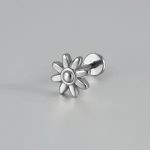 Chrysanthemum-Steel Color / Rod Thickness * Rod Length 1.2x8mm