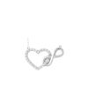 Wholesale 8-character love pendant unlimited love eight-character necklace women's heart-shaped clavicle chain simple Valentine's Day jewelry